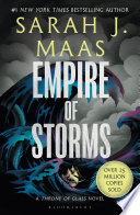Empire of Storms Sarah J. Maas Book Cover