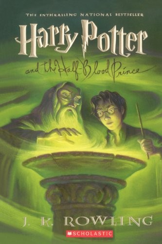 Harry Potter And The Half-Blood Prince J. K. Rowling Book Cover