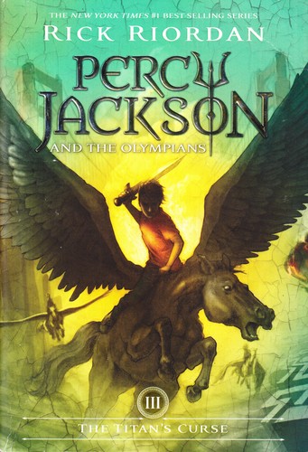 The Titan's Curse Rick Riordan Book Cover