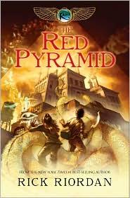 The Red Pyramid Rick Riordan Book Cover