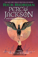 Percy Jackson and the Olympians, Book Three: The Titan's Curse Rick Riordan Book Cover