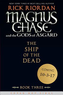 The Ship of the Dead Rick Riordan Book Cover