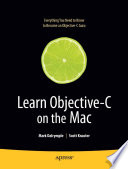 Learn Objective-C on the Mac Scott Knaster Book Cover