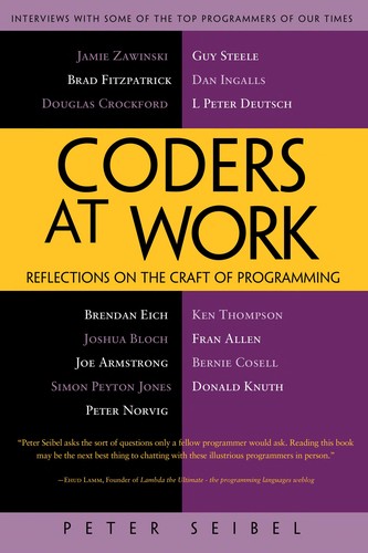 Coders at Work Peter Seibel Book Cover