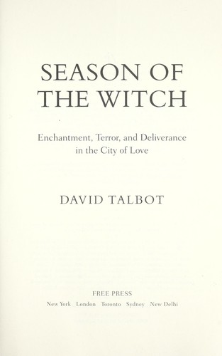 Season of the Witch Talbot, David Book Cover