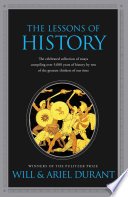 Lessons of History Will Durant Book Cover