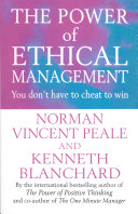 Power of Ethical Management Kenneth Blanchard Book Cover