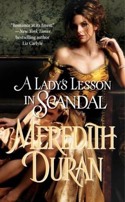 A Ladys Lesson In Scandal Meredith Duran Book Cover