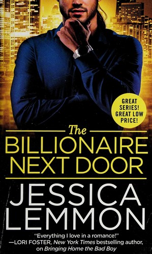 The Billionaire Next Door Jessica Lemmon Book Cover