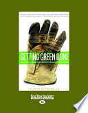 Getting Green Done Auden Schendler Book Cover