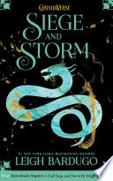 Siege and Storm: Chapters 1-5 Leigh Bardugo Book Cover