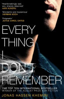 Everything I Don't Remember Jonas Hassen Khemiri Book Cover