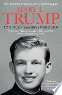 Too Much and Never Enough Mary L. Trump Book Cover