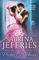 Project Duchess Sabrina Jeffries Book Cover