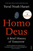 Homo Deus Yuval Noah Harari Book Cover