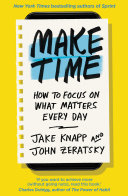 Make Time Jake Knapp Book Cover