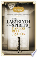 The Labyrinth of the Spirits Carlos Ruiz Zafon Book Cover
