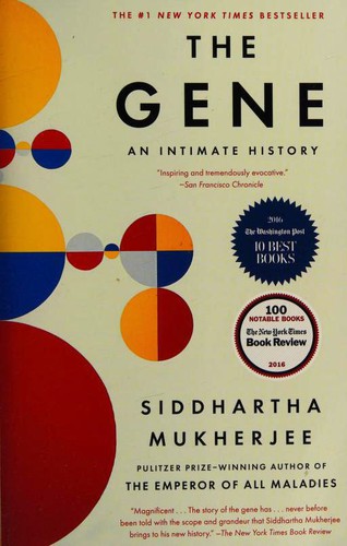 The Gene Siddhartha Mukherjee Book Cover