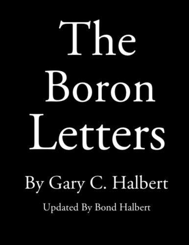 The Boron Letters Gary C. Halbert Book Cover