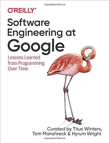 Software Engineering at Google Titus Winters Book Cover