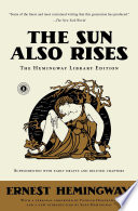 The Sun Also Rises Ernest Hemingway Book Cover