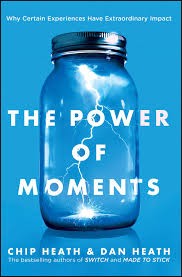 The Power of Moments Chip Heath Book Cover