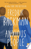 Anxious People Fredrik Backman Book Cover