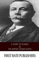 A Study in Scarlet Arthur Conan Doyle Book Cover