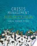 Crisis Management Sarah Kovoor-Misra Book Cover
