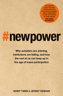 New Power Jeremy Heimans Book Cover
