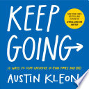 Keep Going Austin Kleon Book Cover
