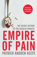Empire of Pain Patrick Radden Keefe Book Cover