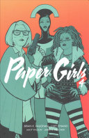 Paper Girls Brian K. Vaughan Book Cover