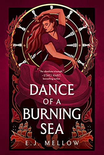 Dance of a Burning Sea E.J. Mellow Book Cover