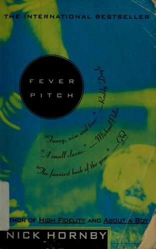 Fever Pitch Nick Hornby Book Cover