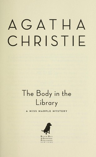 The Body in the Library Agatha Christie Book Cover