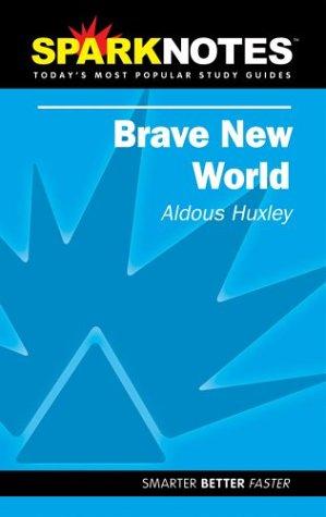 Spark Notes Brave New World SparkNotes Book Cover