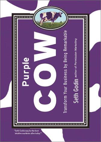 Purple Cow Seth Godin Book Cover