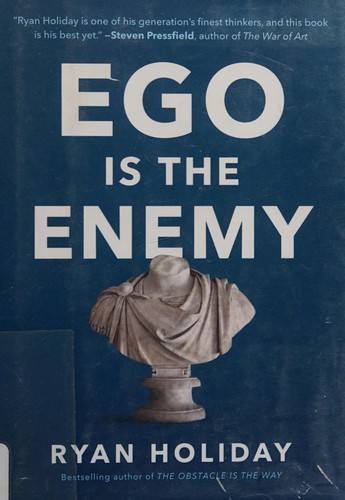 Ego is the Enemy Ryan Holiday Book Cover