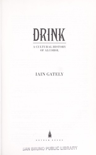 Drink Iain Gately Book Cover