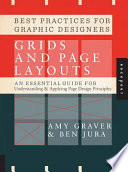 Best Practices for Graphic Designers, Grids and Page Layouts Amy Graver Book Cover