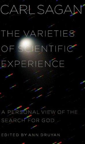 The Varieties of Scientific Experience Carl Sagan Book Cover