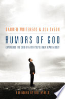 Rumors of God Darren Whitehead Book Cover