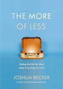 The More of Less Joshua Becker Book Cover