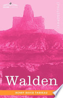 Walden Henry David Thoreau Book Cover