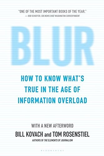 Blur Bill Kovach Book Cover