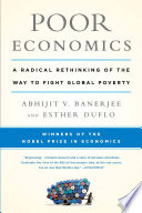 Poor Economics Abhijit V. Banerjee Book Cover