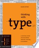 Thinking with Type Ellen Lupton Book Cover