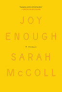 Joy Enough Sarah Mccoll Book Cover