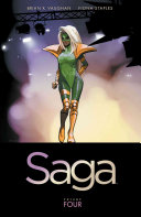 Saga Brian K. Vaughan Book Cover